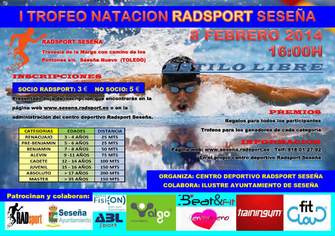1er Trofeo Natación RADsport Seseña